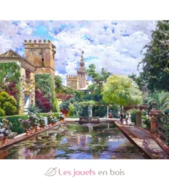Le bassin de l'Alcazar de Rodriguez - Puzzle Michèle Wilson
