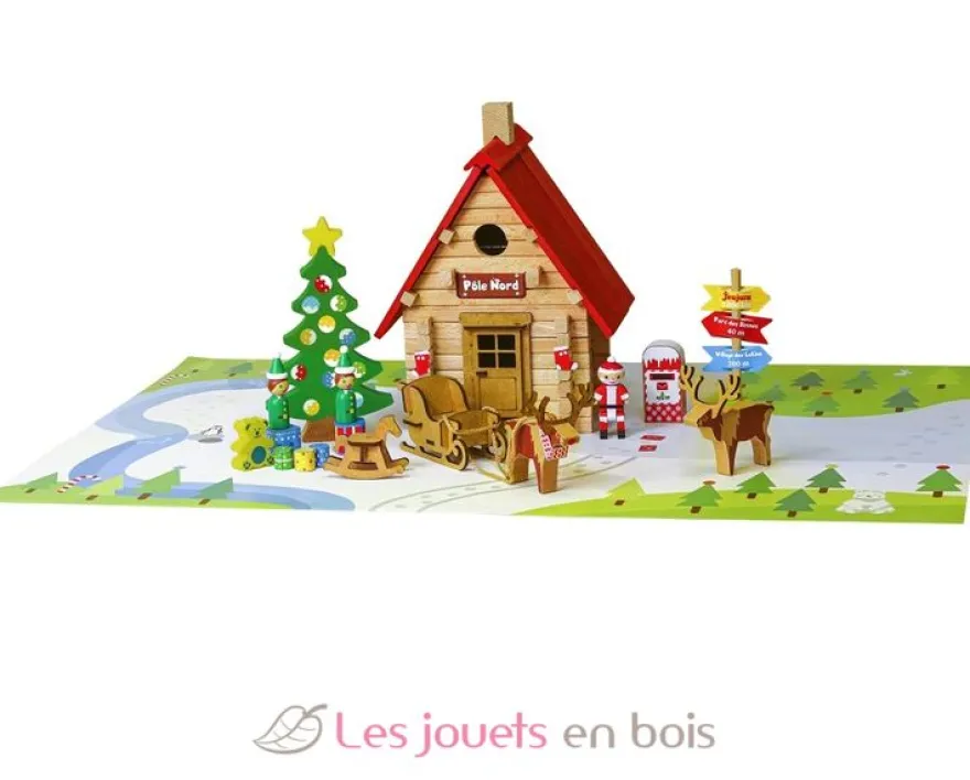 Le Chalet de Noël 90 pièces - Jeujura