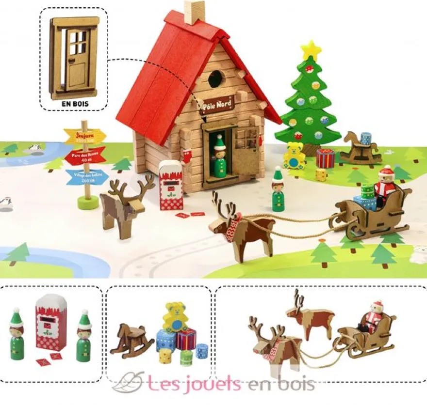 Le Chalet de Noël 90 pièces - Jeujura