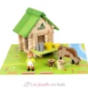 Le chalet du Comté 60 pièces - Jeu de construction - Fabriqué en France - Jeujura