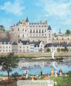 Le Château d'Amboise de Delacroix - Puzzle Michèle Wilson