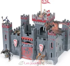 Le château fantastique rouge et gris - Papo
