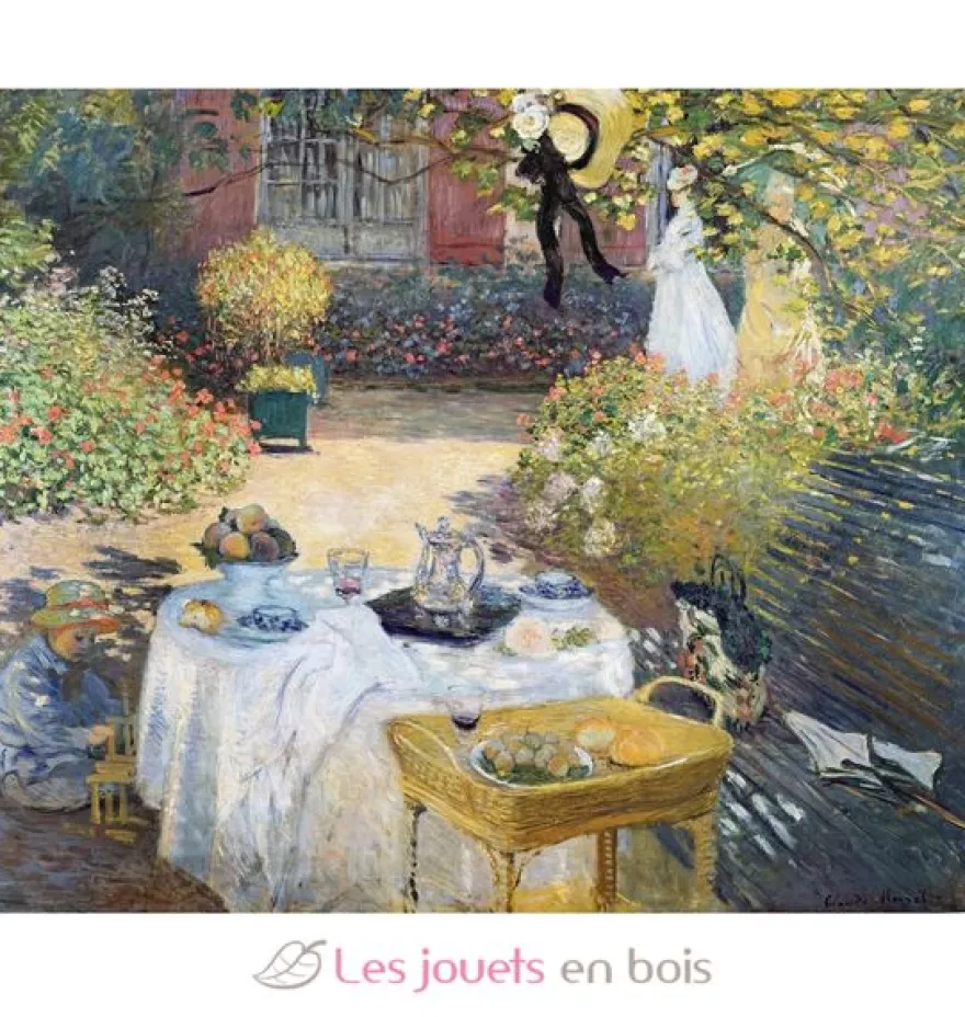 Le déjeuner de Monet - Puzzle Michèle Wilson
