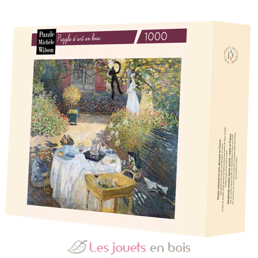 Le déjeuner de Monet - Puzzle Michèle Wilson