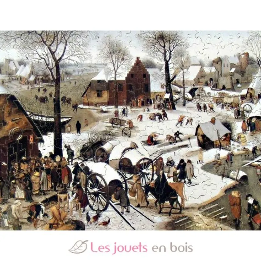 Le Dénombrement de Bethléem - Puzzle Michèle Wilson