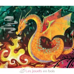 Le Dragon - Livre et puzzle 100 pcs - Sassi Junior