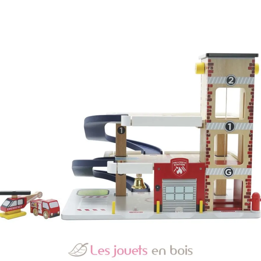 Le garage des pompiers - Le Toy Van
