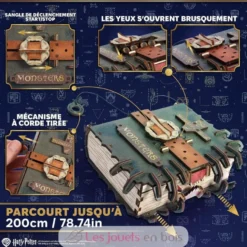 Le Livre des Monstres Harry Potter - Puzzle 3D mécanique en bois - Ugears