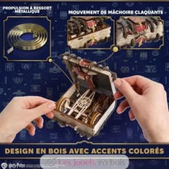 Le Livre des Monstres Harry Potter - Puzzle 3D mécanique en bois - Ugears