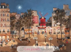 Le Moulin Rouge de Delacroix - Puzzle Michèle Wilson