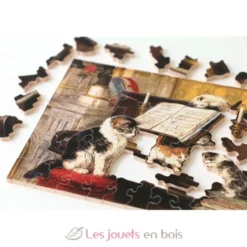 Leçon de piano de Ronner-Knip - Puzzle Michèle Wilson