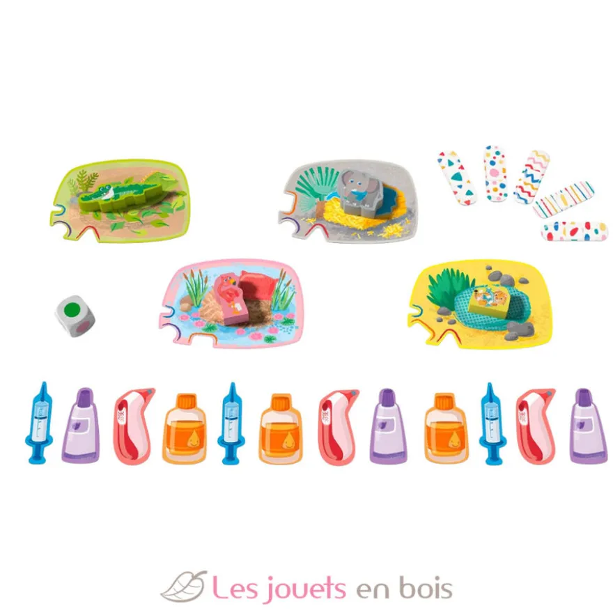 Les bobos des animaux - Haba