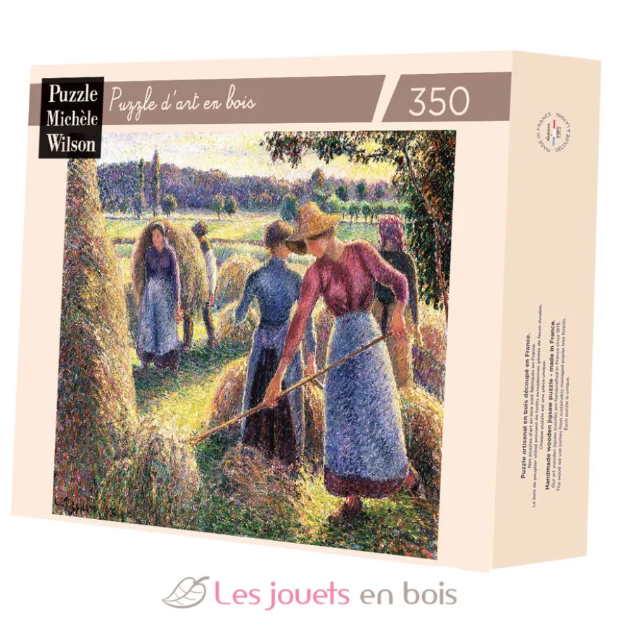 Les faneuses le soir de Pissarro - Puzzle Michèle Wilson