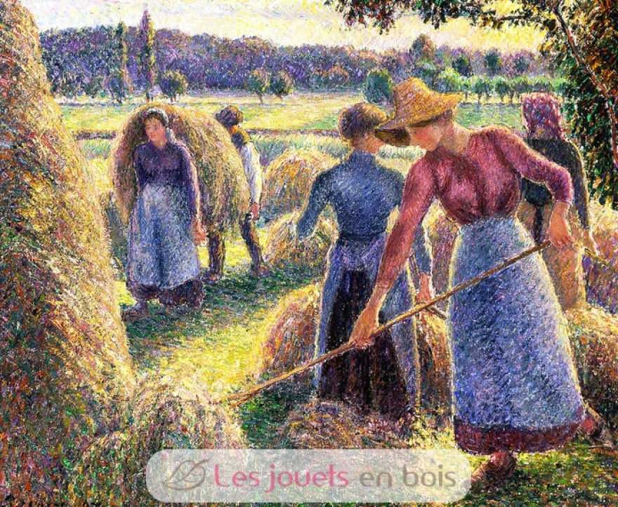 Les faneuses le soir de Pissarro - Puzzle Michèle Wilson