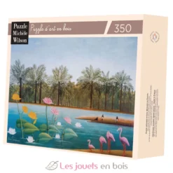 Les flamants roses de Rousseau - Puzzle Michèle Wilson