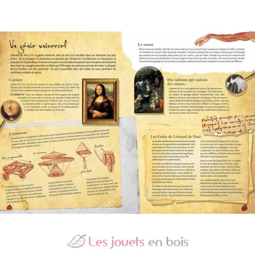 Les machines de Léonard de Vinci - Sassi Junior