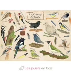 Les oiseaux du jardin de Fauvine - Puzzle Michèle Wilson