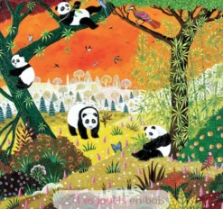 Les pandas d'Alain Thomas - Puzzle Michèle Wilson