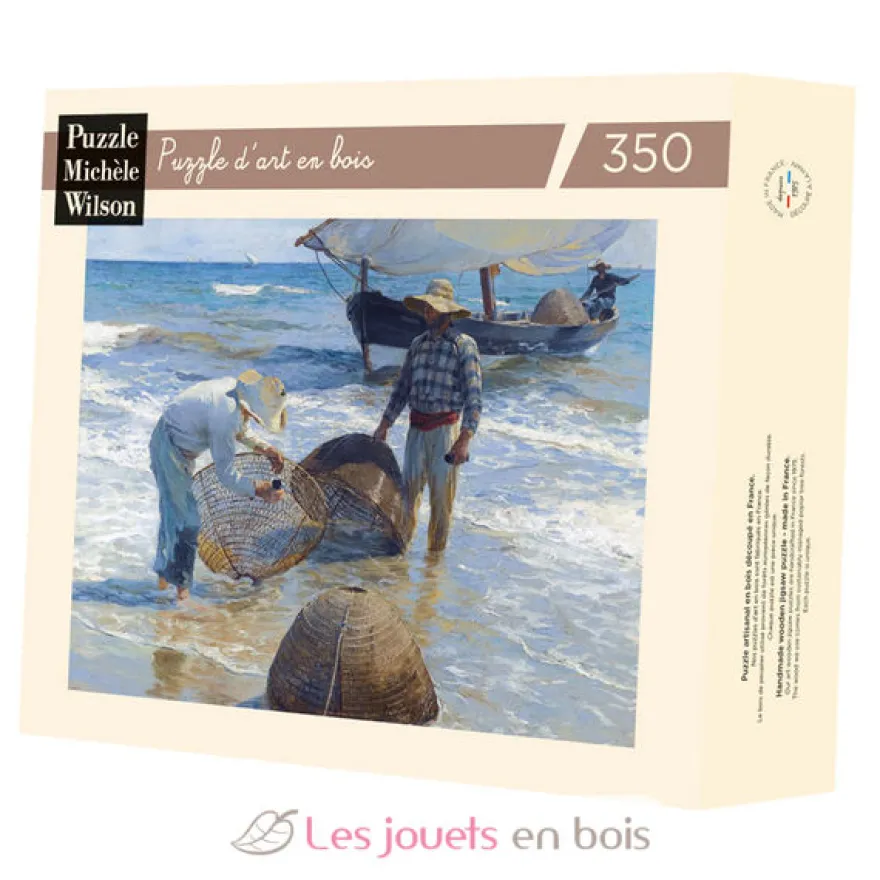Les pêcheurs de Sorolla - Puzzle Michèle Wilson