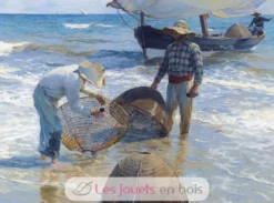 Les pêcheurs de Sorolla - Puzzle Michèle Wilson