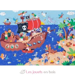 Les pirates en vacances de Thibaux - Puzzle Michèle Wilson