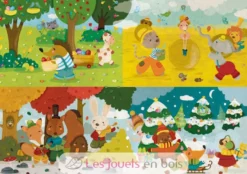 Les saisons de Gaëlle Picard - Puzzle Michèle Wilson