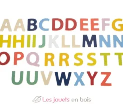 Lettres magnétiques colorées multicolores Small Foot Compagny