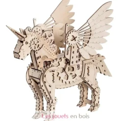 licorne Mécanique - Puzzle 3D en bois - Mr. Playwood