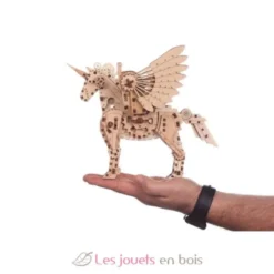 licorne Mécanique S - Puzzle 3D en bois - Mr. Playwood