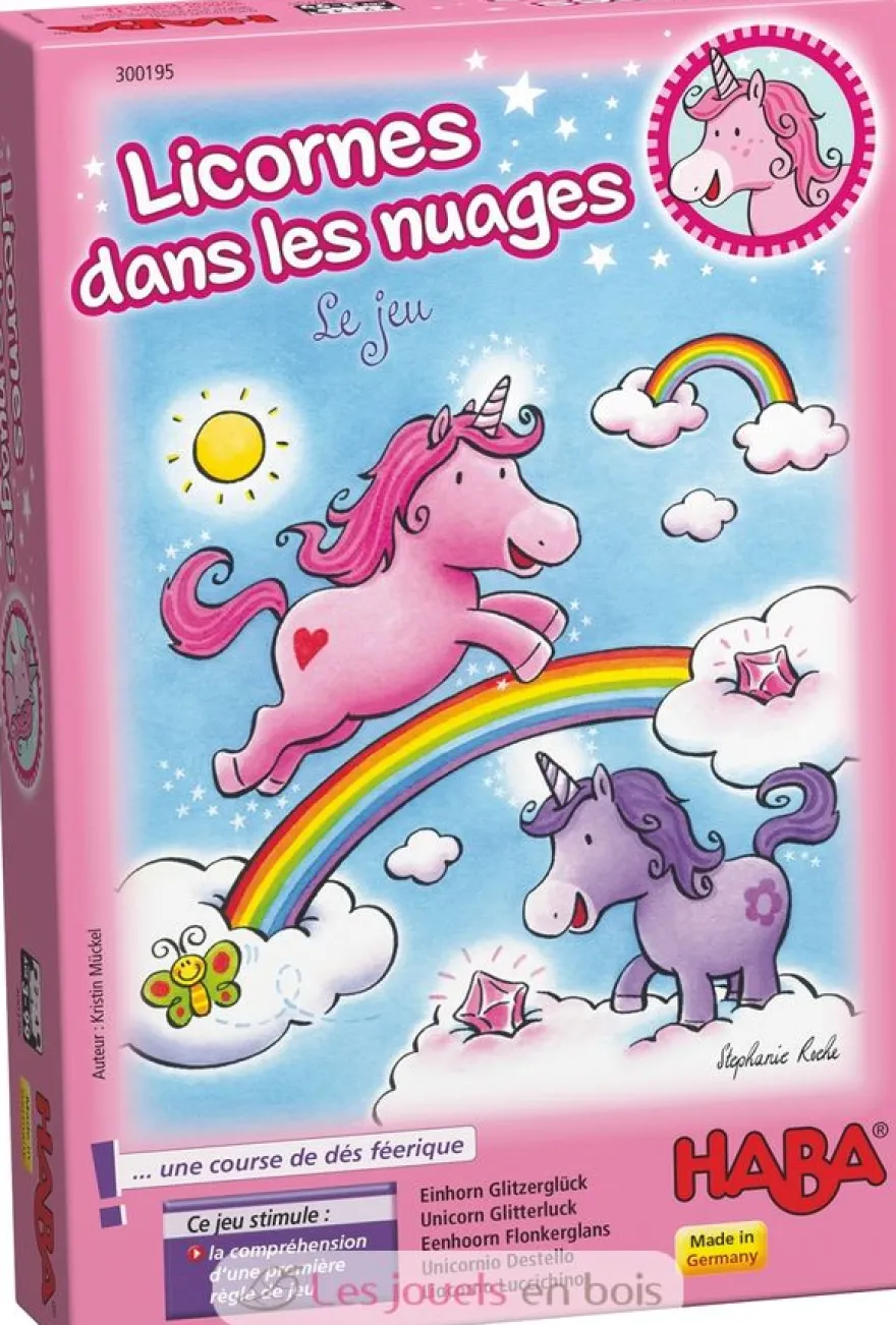 Licornes dans les nuages - Haba