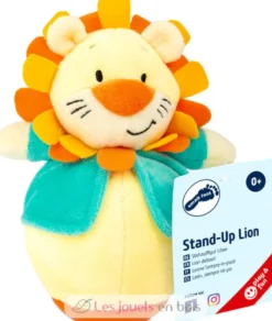 Lion Culbuto orange Small Foot Compagny