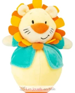 Lion Culbuto orange Small Foot Compagny