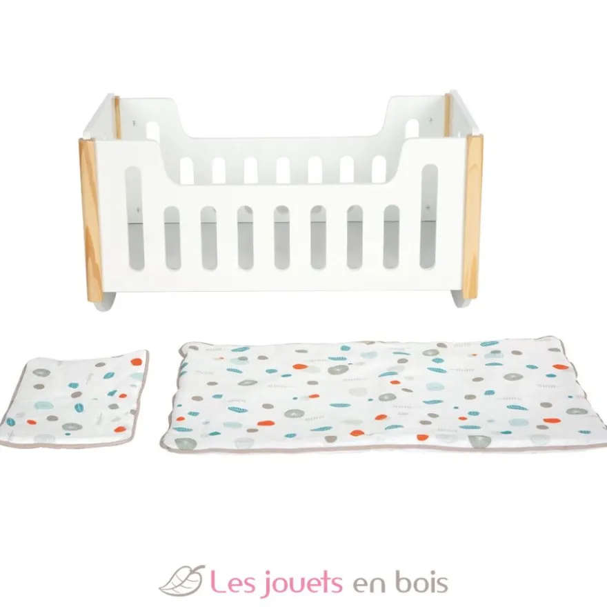 Lit de poupée à bercer Little Button - Small Foot company