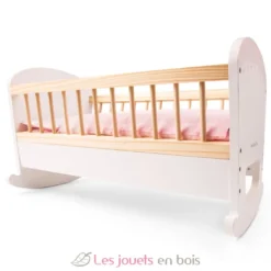 Lit de poupée en bois blanc - New Classic Toys