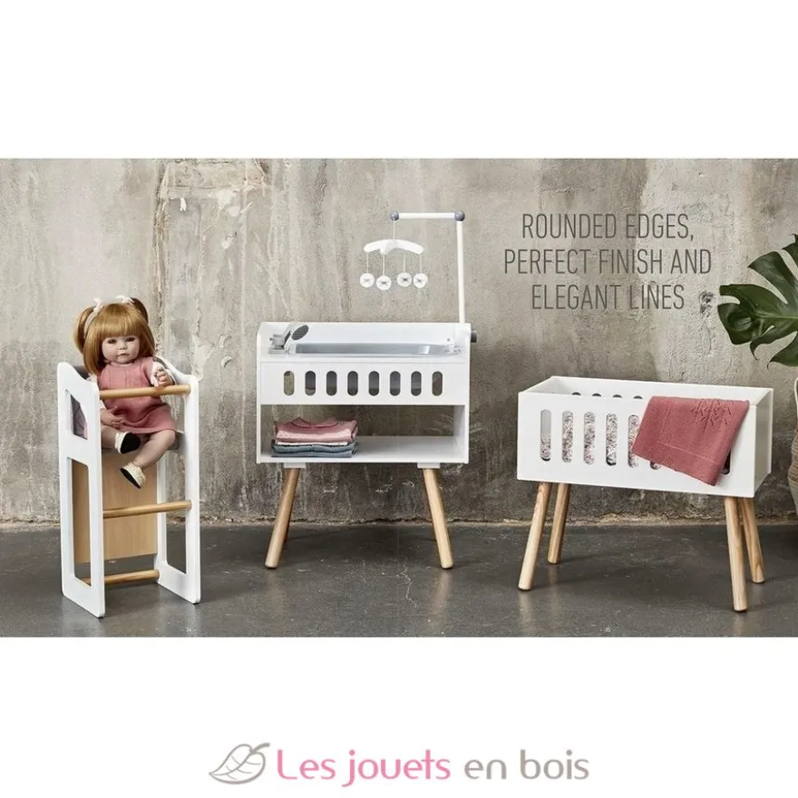 Lit de poupées en bois - ByAstrup
