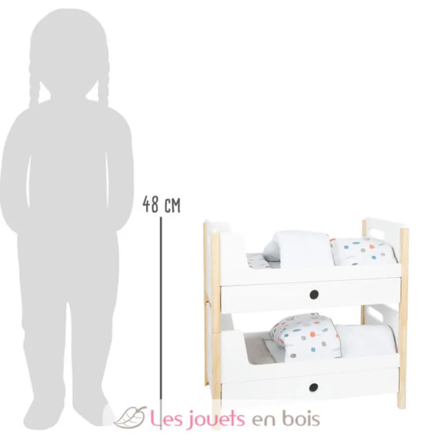Lit de poupée à étages Little Button - Small Foot company
