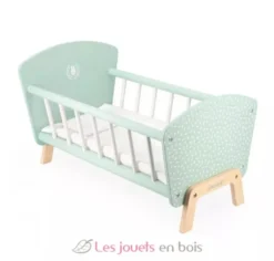 Lit poupée Zen vert d'eau - Janod
