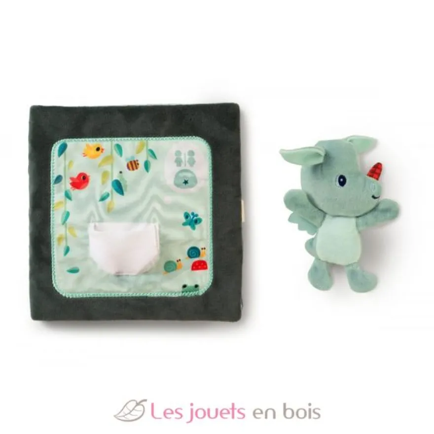 Livre d'apprentissage en tissu Joe - Lilliputiens