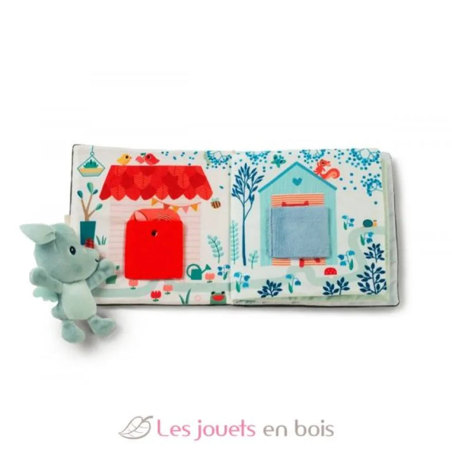 Livre d'apprentissage en tissu Joe - Lilliputiens