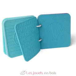 Livre de bain en silicone bleu - Little L