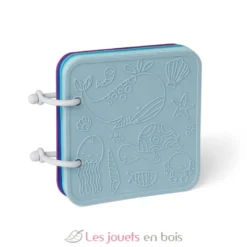 Livre de bain en silicone bleu - Little L