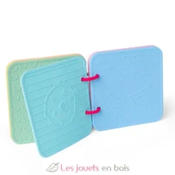Livre de bain en silicone rose - Little L