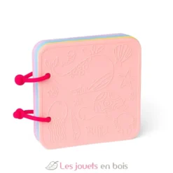 Livre de bain en silicone rose - Little L