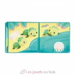 Livre de bain La Vie Magique des Tortues - Janod