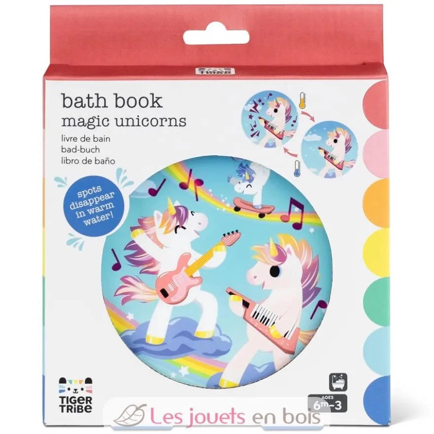 Livre de bain Licornes - Tiger Tribe