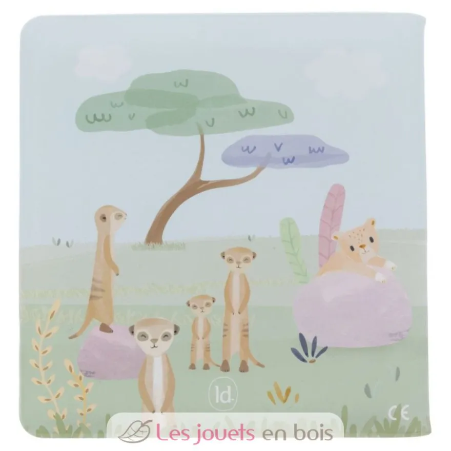 Livre de bain Safari Friends - Dès 6 mois - Little Dutch