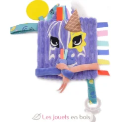 Livre d'éveil Kiprokos le zèbre violet - Les Déglingos
