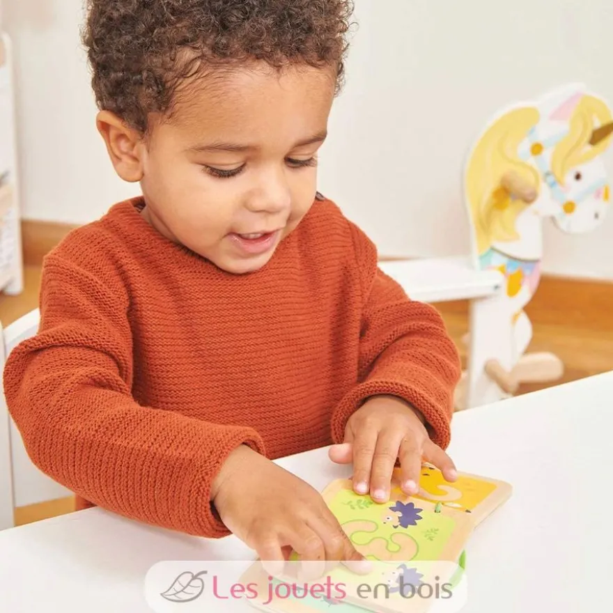 Livre en bois - Je compte de 1 à 10 - Le Toy Van