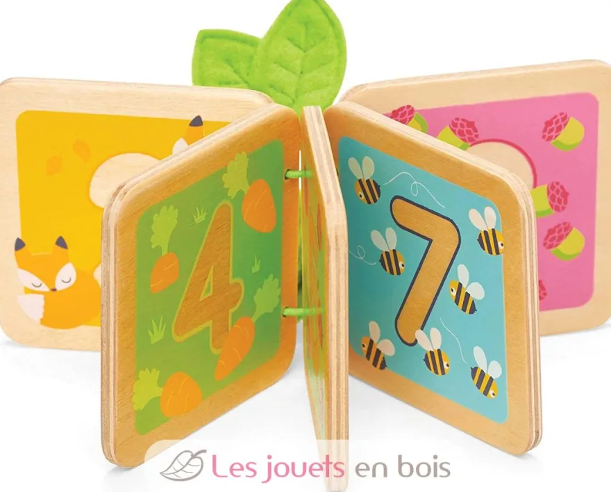 Livre en bois - Je compte de 1 à 10 - Le Toy Van