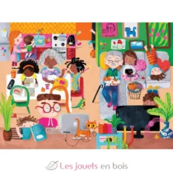 Livre puzzles en bois Les activités - Dès 2 ans - Vilac